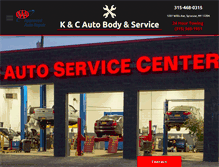 Tablet Screenshot of kandcautoservice.com